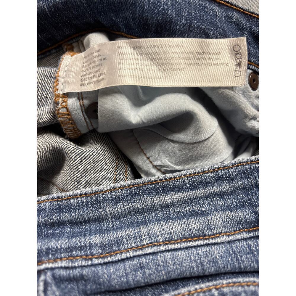 Eileen Fisher 98% Organic Cotton 2% Spandex Tapered Legged Denim Jeans Size 10 - Picture 9 of 9